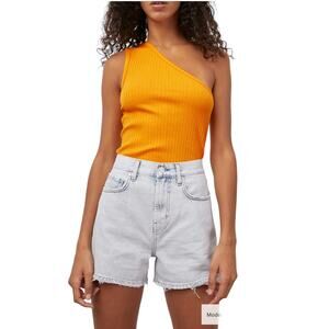 NWT! Rails Esti One Shoulder Top in Marigold - Size XL